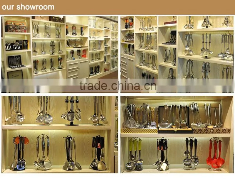 QANA promotional satinless steel products stainless Steel Kitchenware set