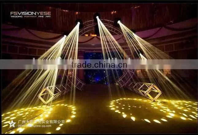 with 8, 16, 24 prism in 1 sharpy beam 7r moving motorized pan tilt head