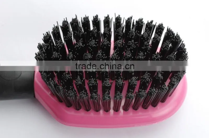 high quality small pet brush with rubber handle for dog petlover