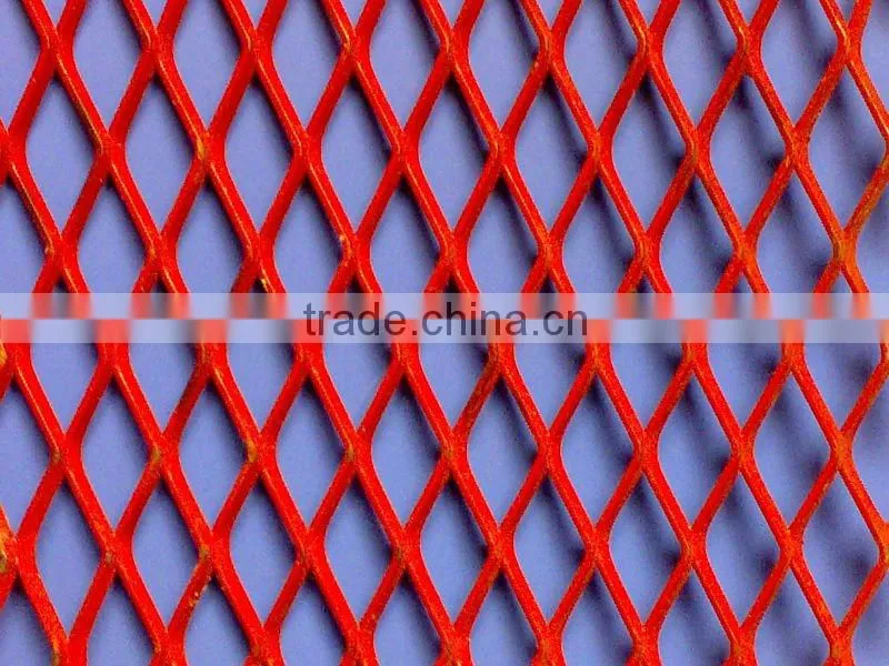 ISO 9001PVC coated expanded metal mesh