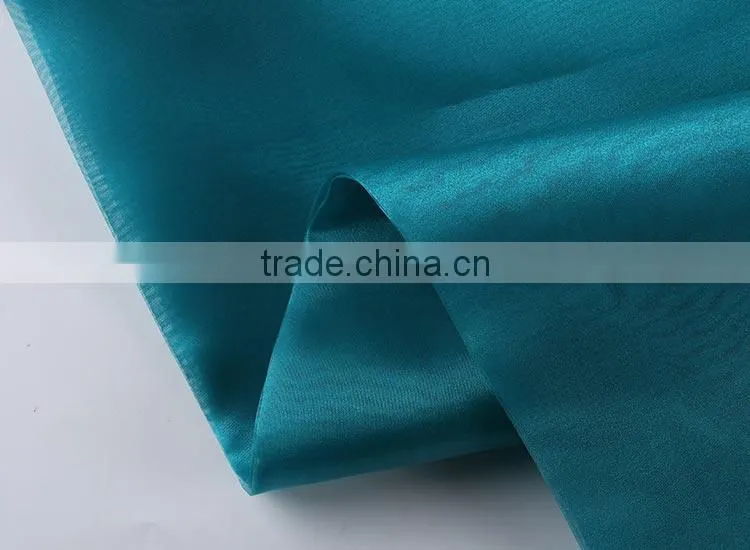 2016 new arrival 100 Polyester good quality organdy fabric