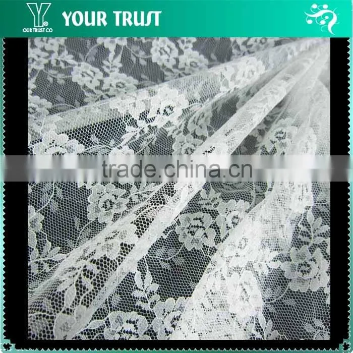 Innovation 58 Inch Wedding Veil/Decoration Mesh Lace 15% Silver Metallic 85% NylonFabric