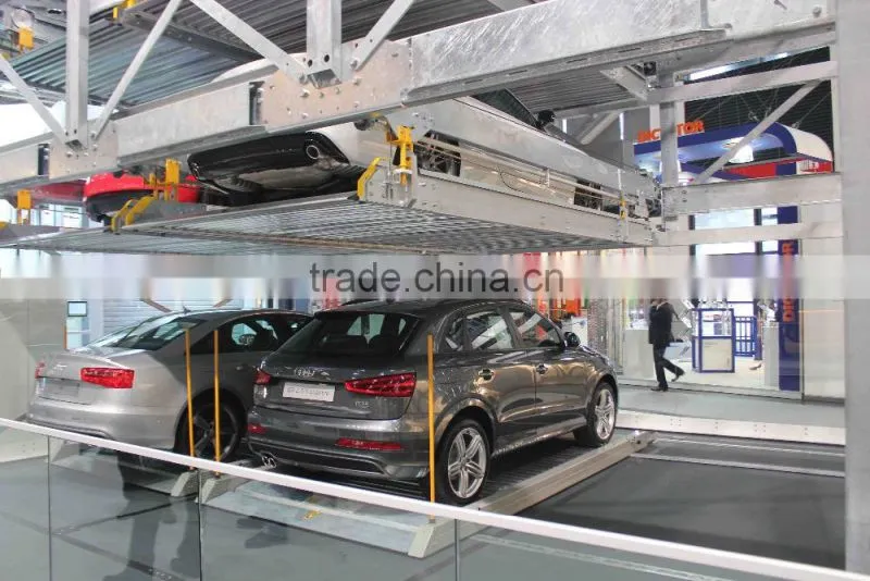 3 layer Lifting and Sliding Parking System car stacker