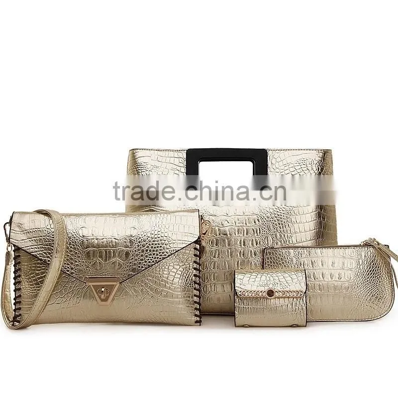 2016 High quality lady fashion factory Leisure canvas handbag oem women's tote hand bag wholesale