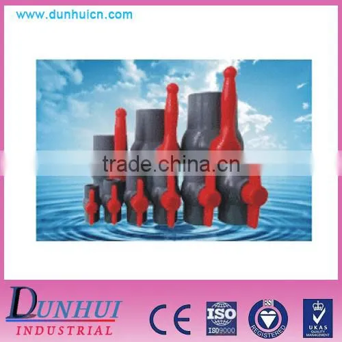 High quality and low price "DH" Irrigation Plastic UPVC Ball Valve