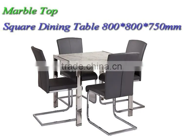 modern tempered glass extendable dining table
