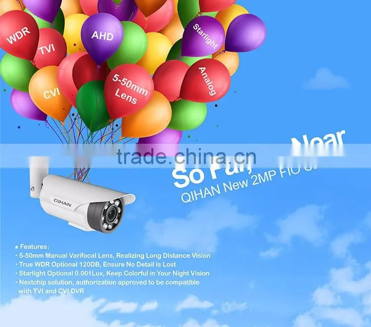 Sony Exmor CMOS 500m long distance transfer 720P AHD dome camera
