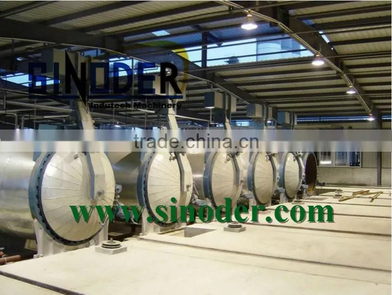 Provide AAC Blocks creator Machinery with capacity 30000-350000m3/year-- Sinoder Brand