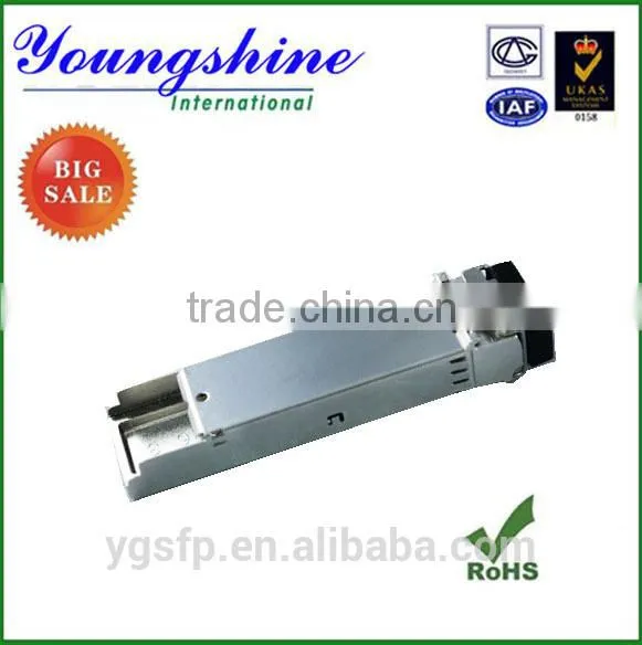 Compatible 1.25G SFP For Cable Connector Single Fiber BIDI SFP Module .