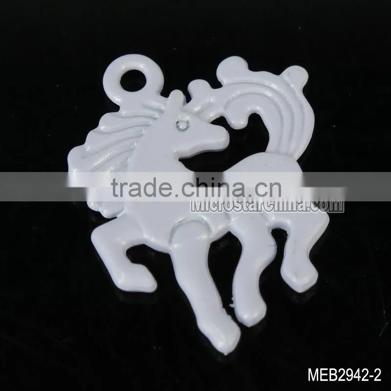New design alloy fine horse pendant blue horse pendant jewelry pendant