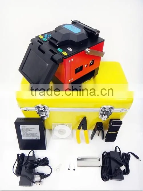 Digital Fusion Splicer Tool Kit Fiber Optical Splicer Machine Set Splicing Machine Kit