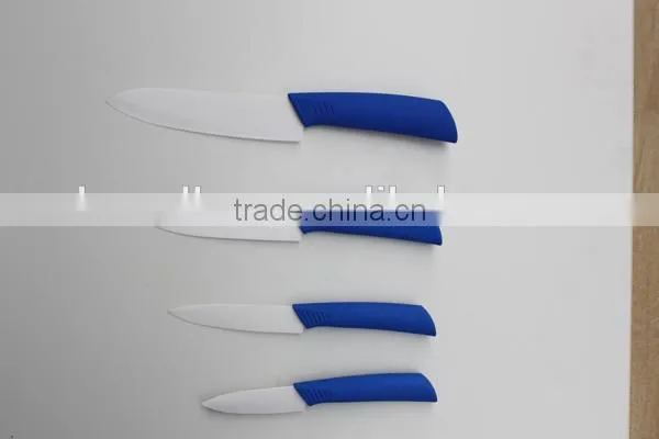 Royalty General Use Ceramic Kitchen Knife set, ceramic cutlery knives set in acrylic holder packed in quality gift box