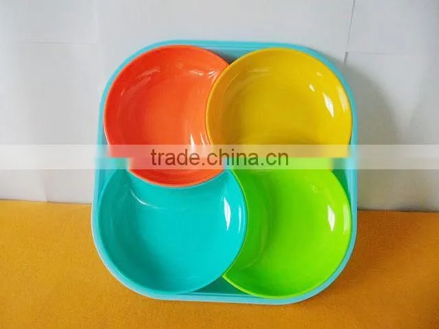 Colorful plastic candy box