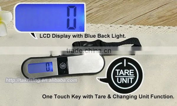 Fish Luggage Electronic Digital Portable Luggage Scales