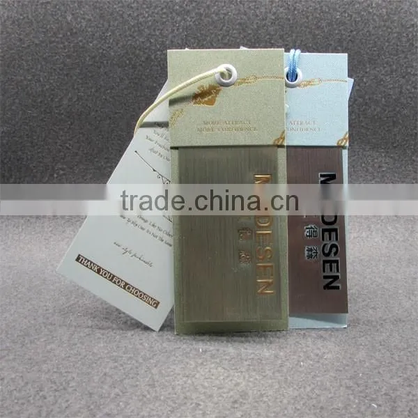 Folded With Eyelets Clothing Tags