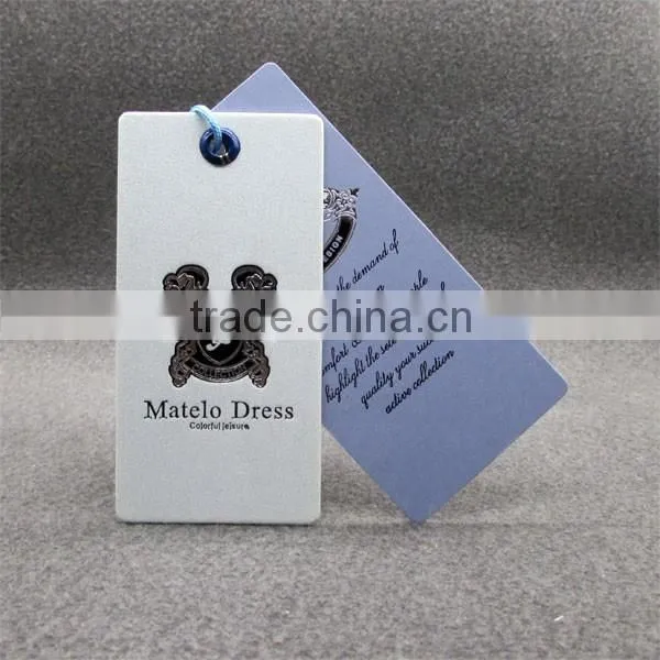 Metal Eyelets Hotstamping Paper Tags