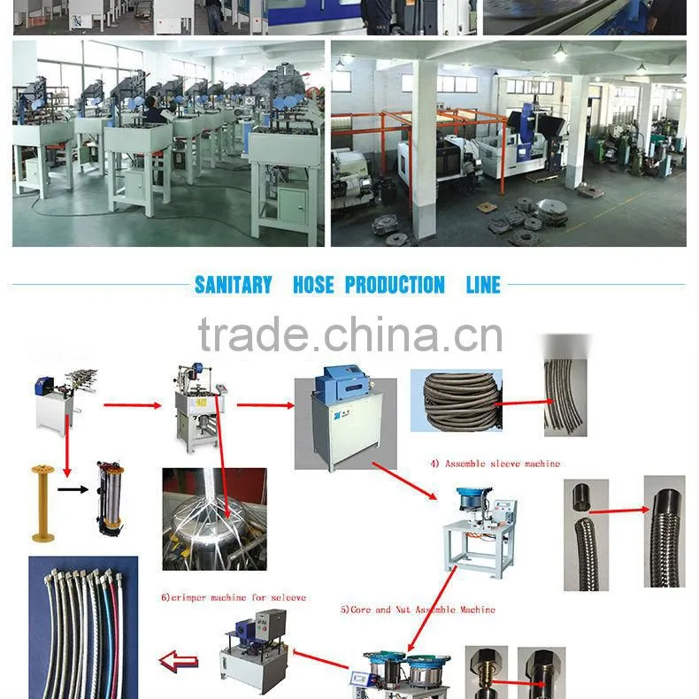hot factory professional used hydraulic hose crimping machine