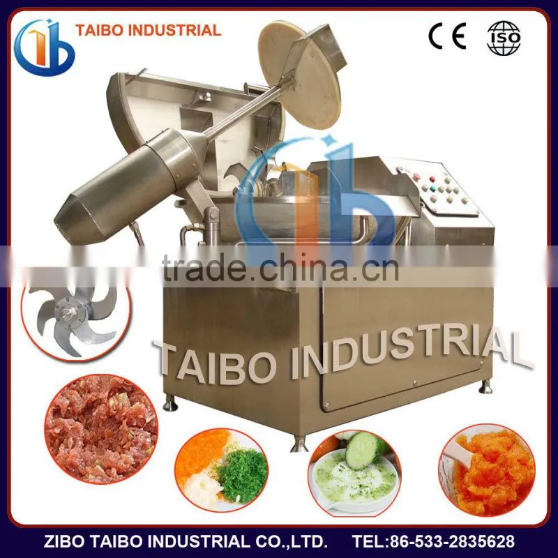 Commercial multifunction vegetable and meat cutting and mixing machine