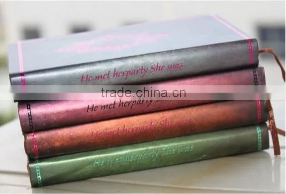 Wholesale Design Notebook Cover Hard Cover Notebook With Thick Paper