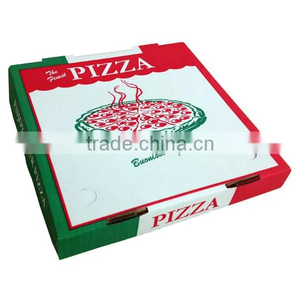 custom 6-18'' pizza box/excellent printed pizza box from China