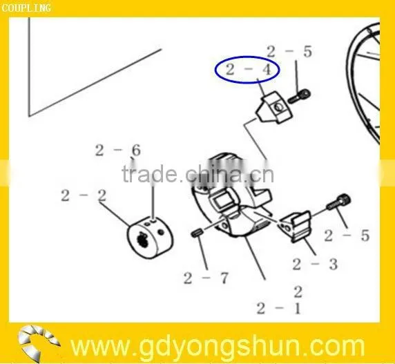 kobelco Excavator SK200-8 SK230-6E Coupling Threaded Insert LQ30P01003S004