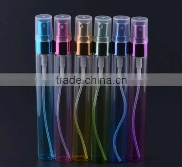 10 ml color Rose glass bottle Regulation of perfume bottle