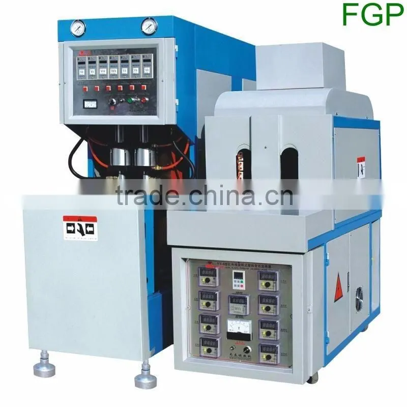 Fully automatic PET bottle blowing machine price/blow moulding machine 2 cavities 2000bph