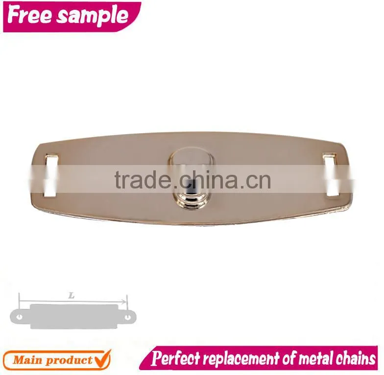 Hand making TPU golden shoe clip chain accessory