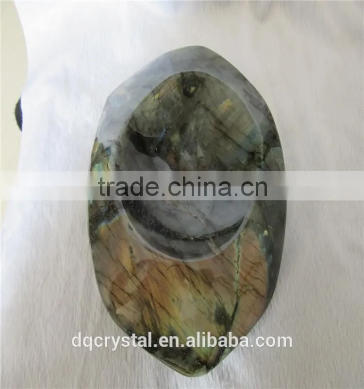 wholesale large labradorite crystal Ashtray for sale
