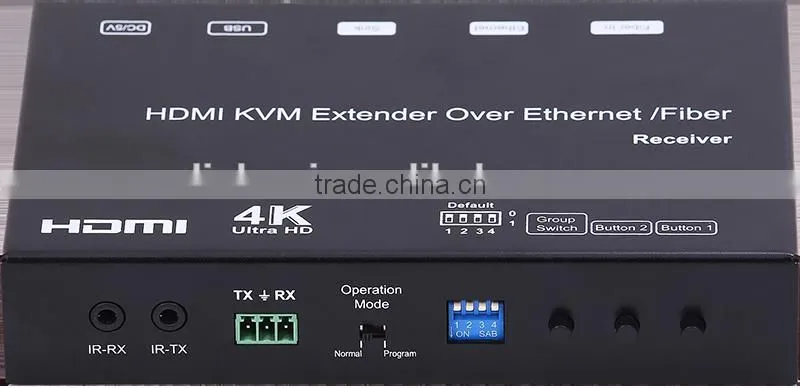 LINK-MI LM-EX37 120M 4K HDMI+USB KVM Extender over IP/Fiber 60KM(Single Model)