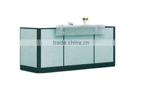 2012 NEW TG008 office furniture front office desk design with glass