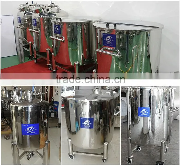 Stainless Steel Cosmetic Storage Tanks