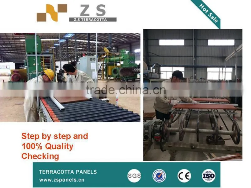 construction terracotta louver, Interior and exterior wall terracotta louver with different size available