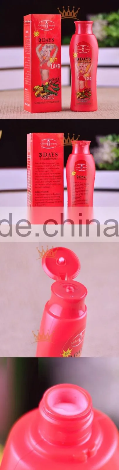 Aichun Beauty 3days Hot Chilli & ginger slimming burn fat lose weight cream