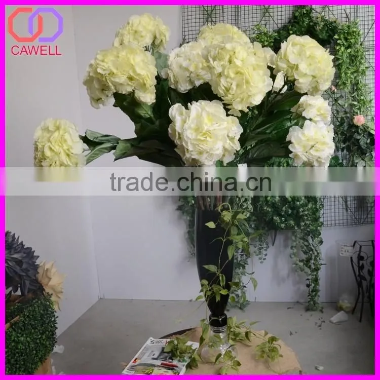artificial hydrangea wedding stage decoration