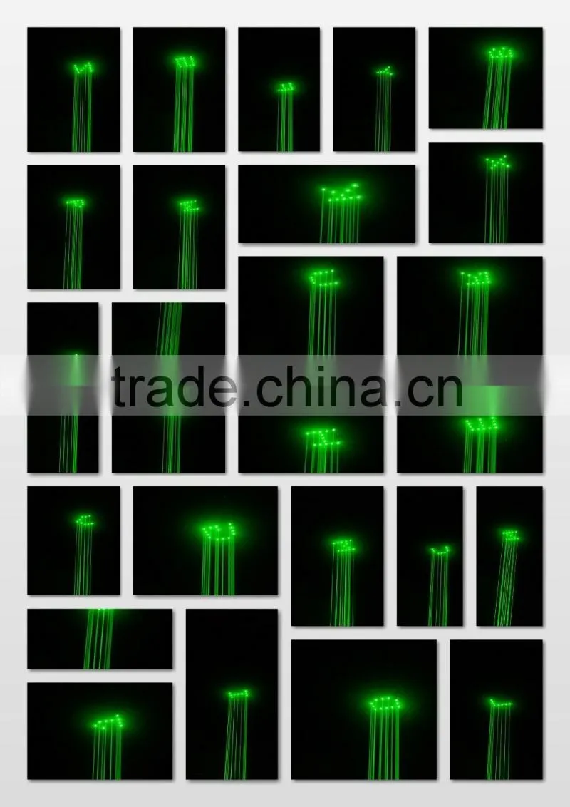 tage Laser lightv 25pcs green laser matrix moving head lights
