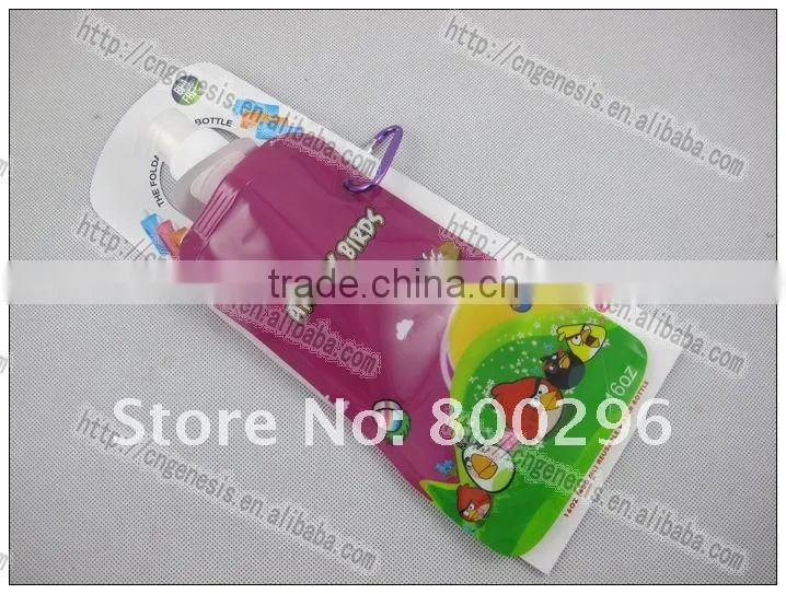 collapsible water bottle, collapse plastic bottle, foldable drinking bottle