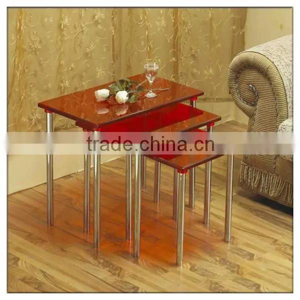 newland modern unique acrylic table