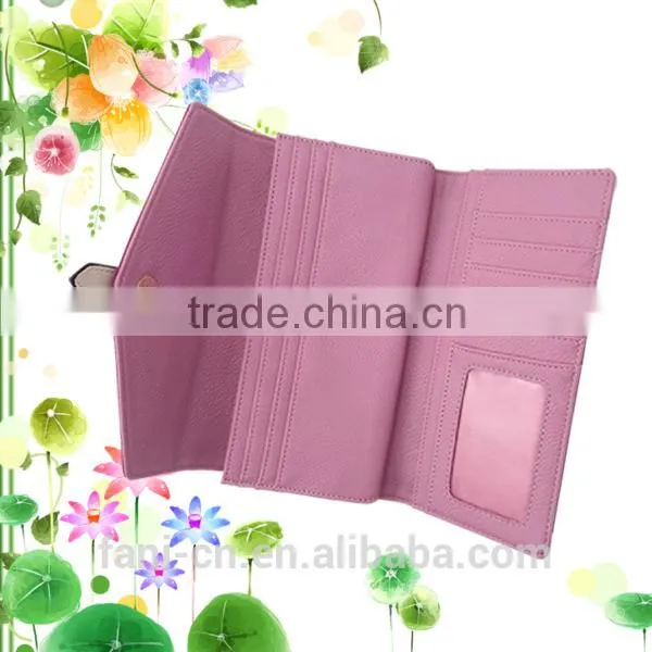 Splendid and posh style clutch leather purse and wallet for women