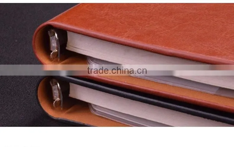 China factory offer promotional spiral notebook with colored paper/office notebook