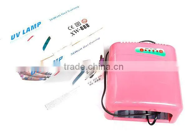 professional UV nail curing lamp for home & salon use