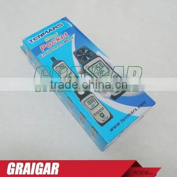 TM-750 Mini Pocket Solar Radiation Power Meter Tester Range 4000W/m2 634Btu TM750