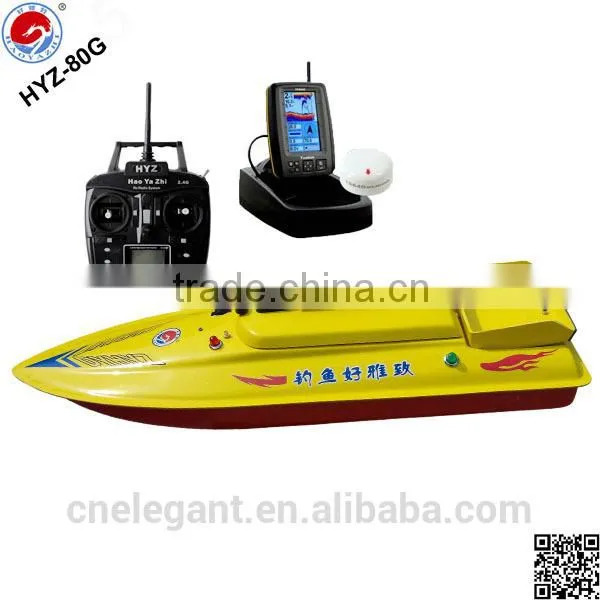 New product HYZ80GPS remote control fishing bait boat