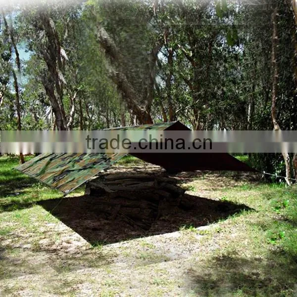 Camouflage type printable tarpaulin for cover or camping sheet