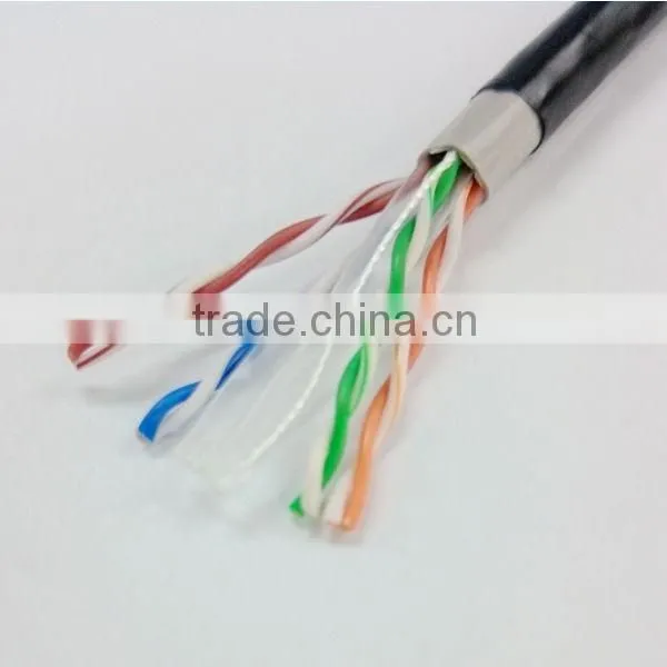 Factory price Cat 6 Unshielded ethernet cable , pure copper conductor, UTP, 305M