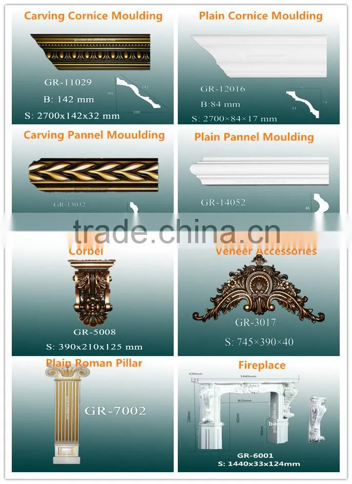 High Density Delicate Decorative Natural Veneer PU Accessories