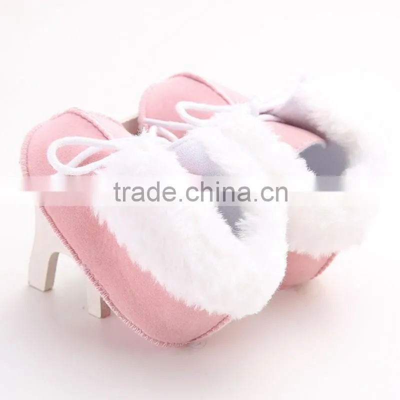 Large size winter baby shoes non slip fabric newborn shoes