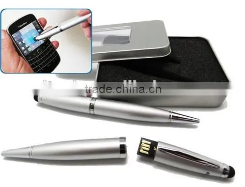 Wholesales metal usb pen , Laser Pen USB flash drive with customed logo