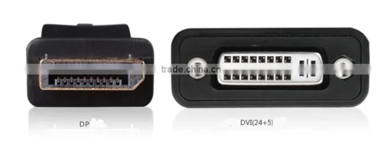 hot sale high quality dp to dvi cable 24+5 with high resolution