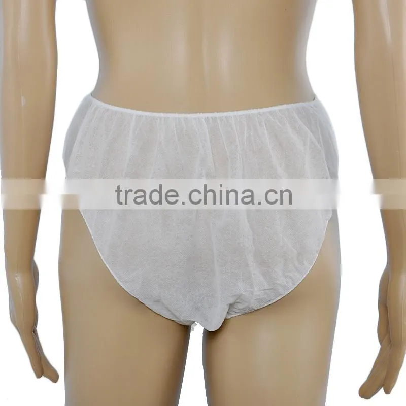 disposable mesh non woven sex xxl briefs for women